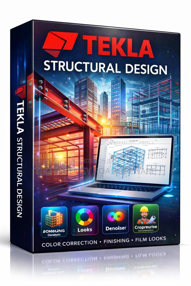Tekla Structural Design - main view