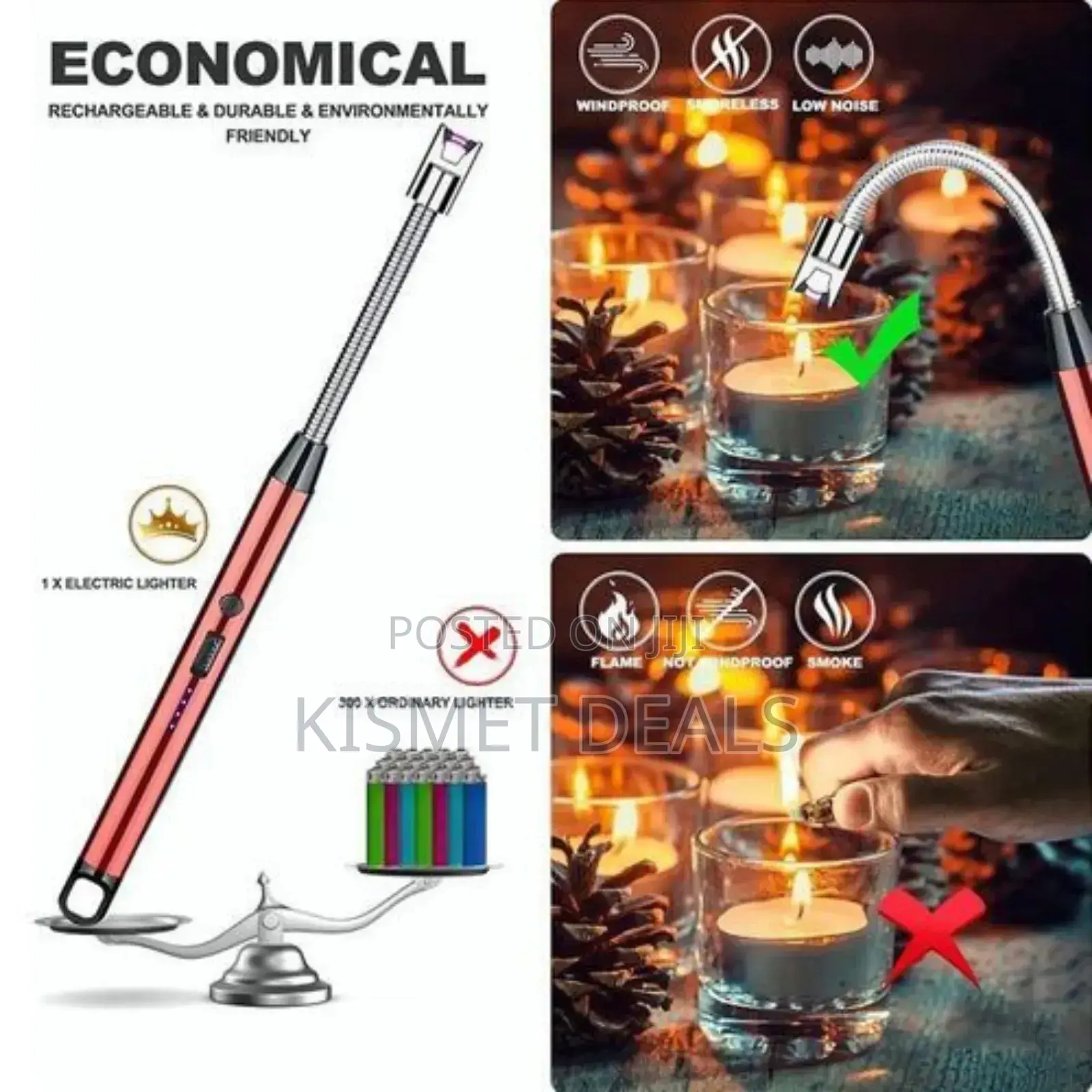 Usb Rechargeable Electronic Arc Bbq Lighter