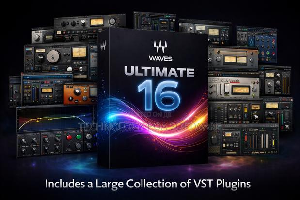 Waves Ultimate 16 Includes a Large Collection of VST Plugins. - main view