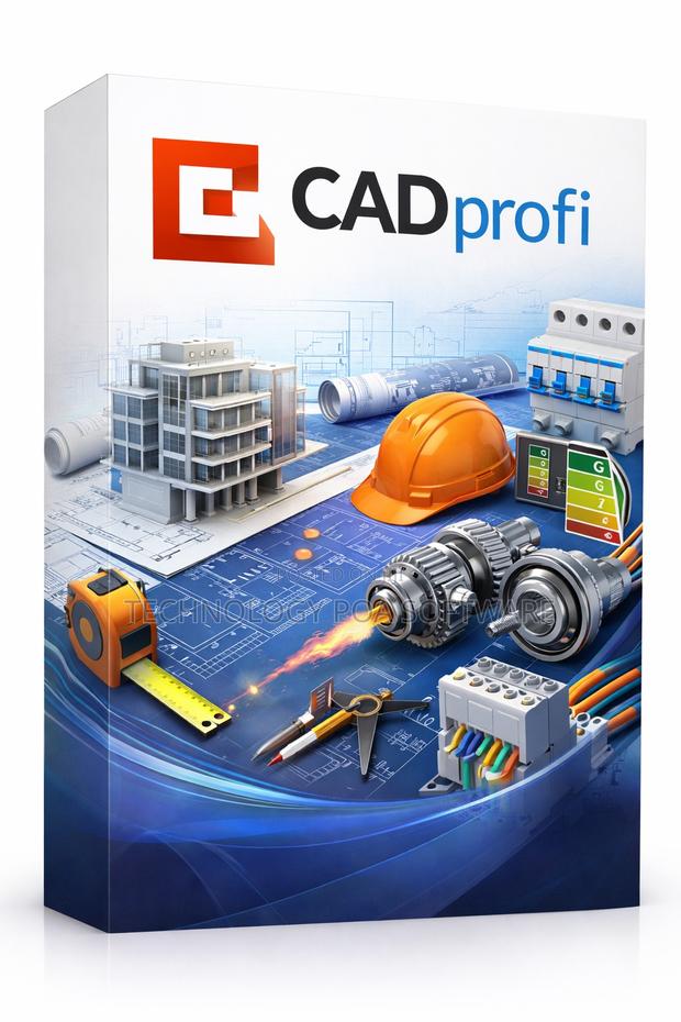 Cadprofi 2022 - main view