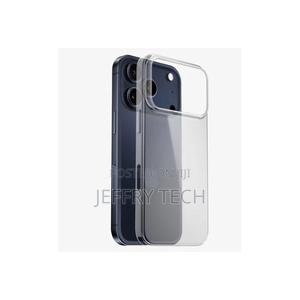 Transparent Silicone Case for iPhone 17 Pro Max Protective Cover Pouch - thumbnail 2