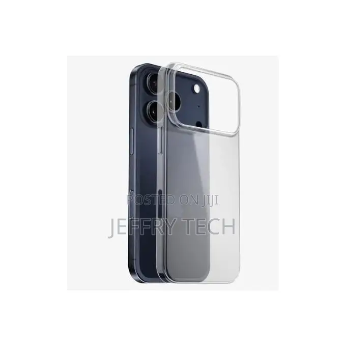 Transparent Silicone Case for iPhone 17 Pro Max Protective Cover Pouch