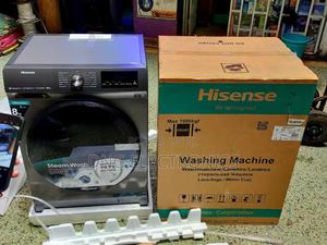 Hisense 8kgs Front Load Washing Machine Wfqp8014evmt - main view