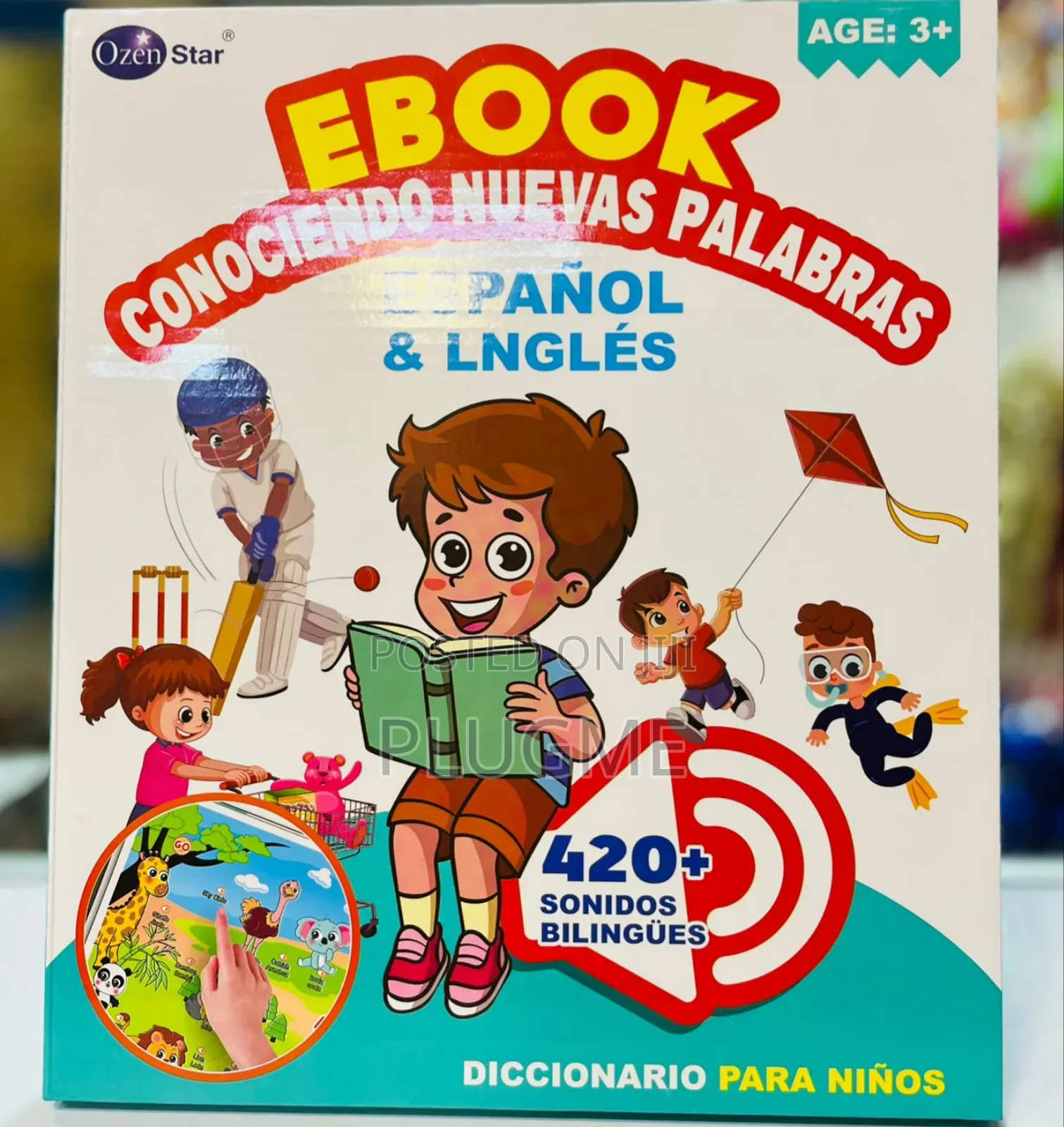 New Children’S English and Spanish E-Book