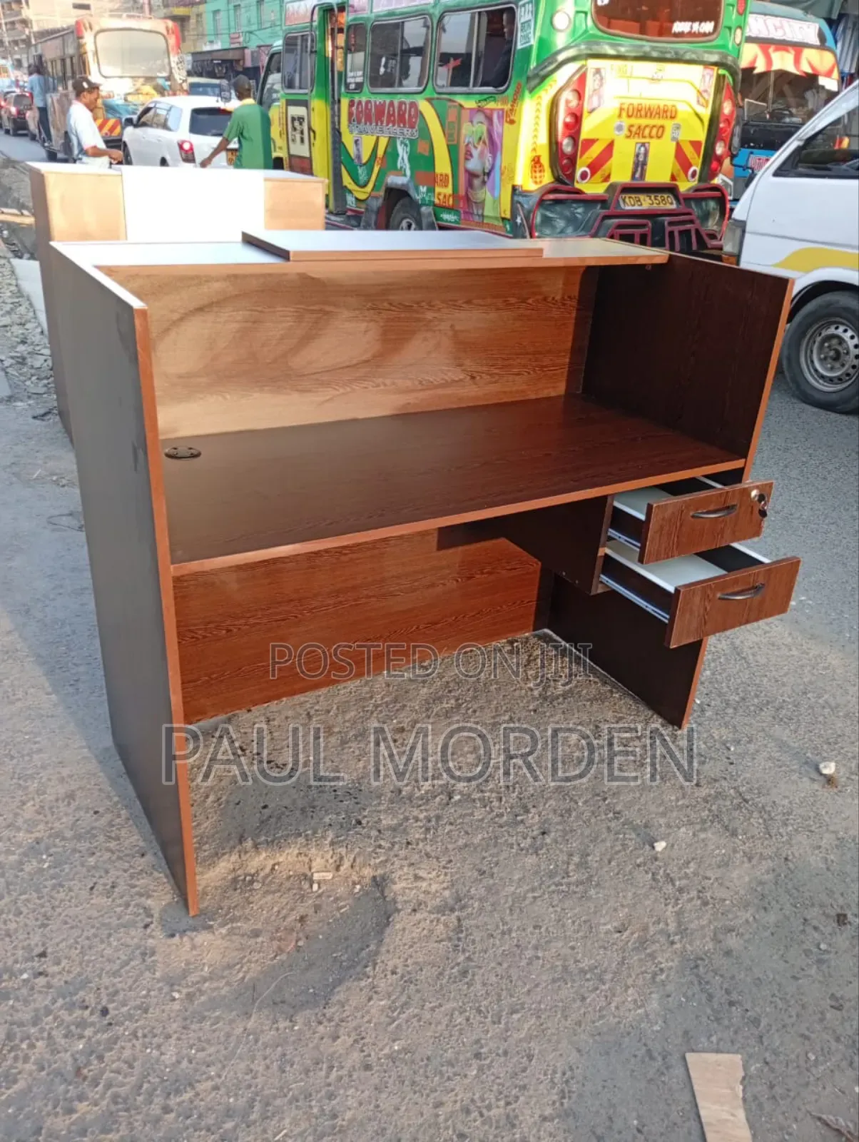 Counter Desk Rails 140cm