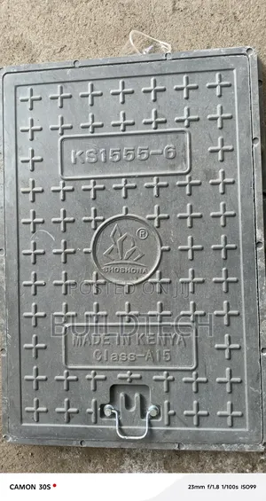 Light Duty Reinforced Fibre Manhole Cover 450×600