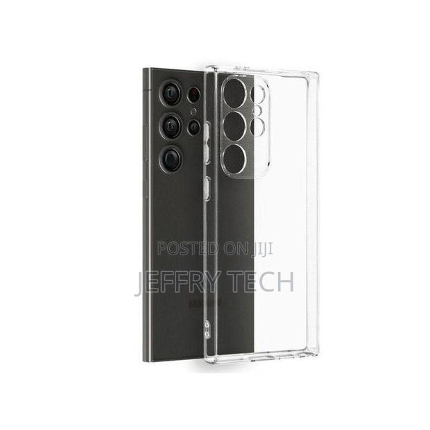 Transparent Silicone Case for Samsung Galaxy S25 Ultra Pouch Cover