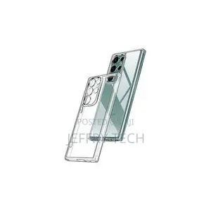 Transparent Silicone Case for Samsung Galaxy S25 Ultra Pouch Cover