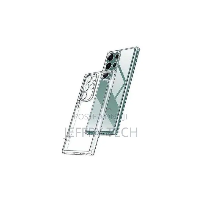 Transparent Silicone Case for Samsung Galaxy S25 Ultra Pouch Cover