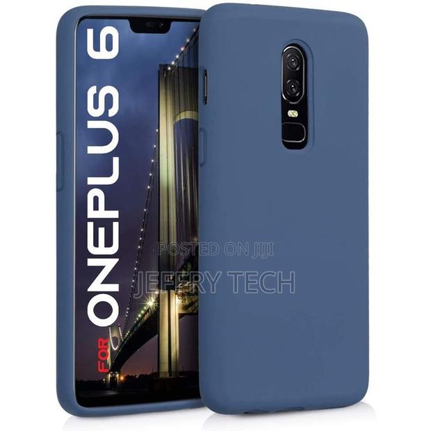 Quivana Silicone Case for Oneplus 6 - Blue - main view