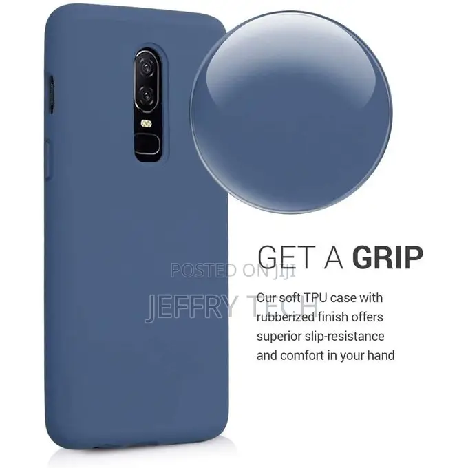 Quivana Silicone Case for Oneplus 6 - Blue