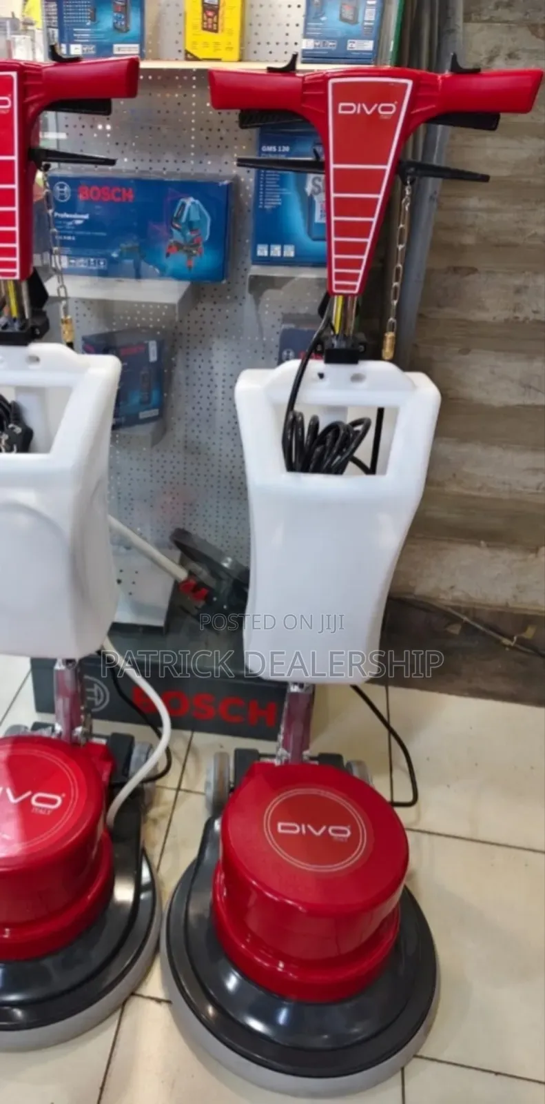 Electric Floor Scrubber