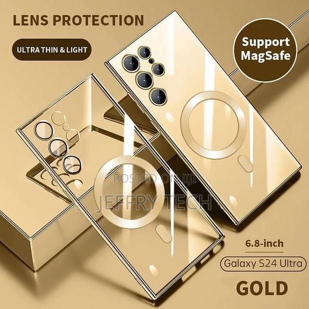 Magsaf Gold Case Pouch for Samsung S24 Ultra