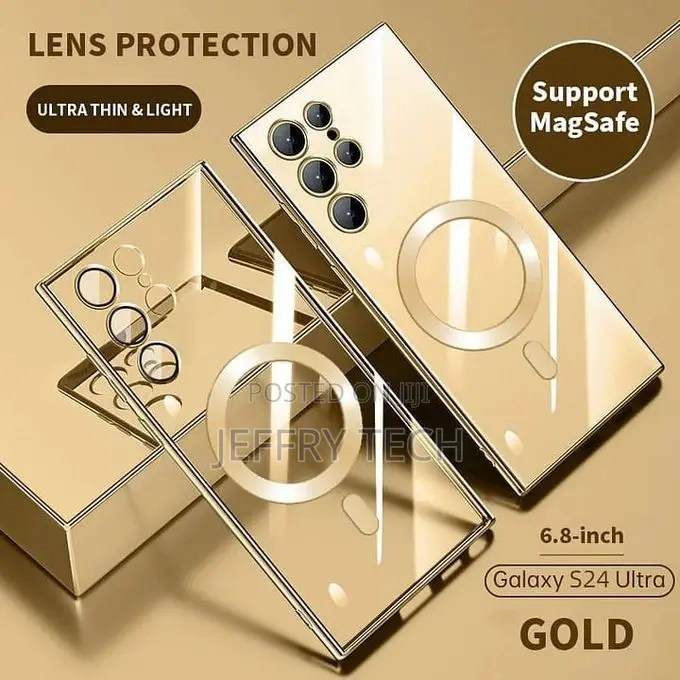 Magsaf Gold Case Pouch for Samsung S24 Ultra