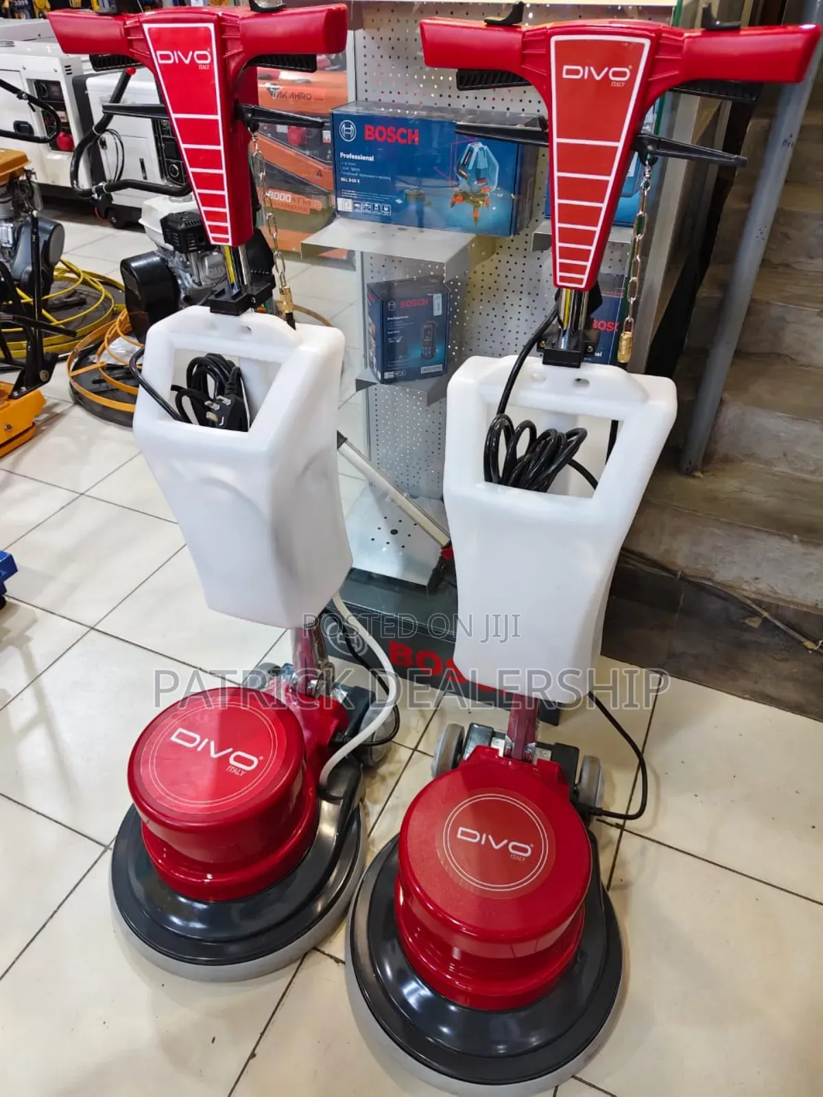 Commercial Floor Scrubber