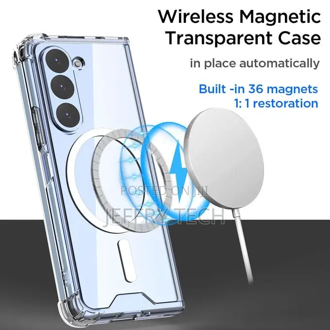 Magnetic Case for Samsung Z Fold 3, Compatible With Magsafe