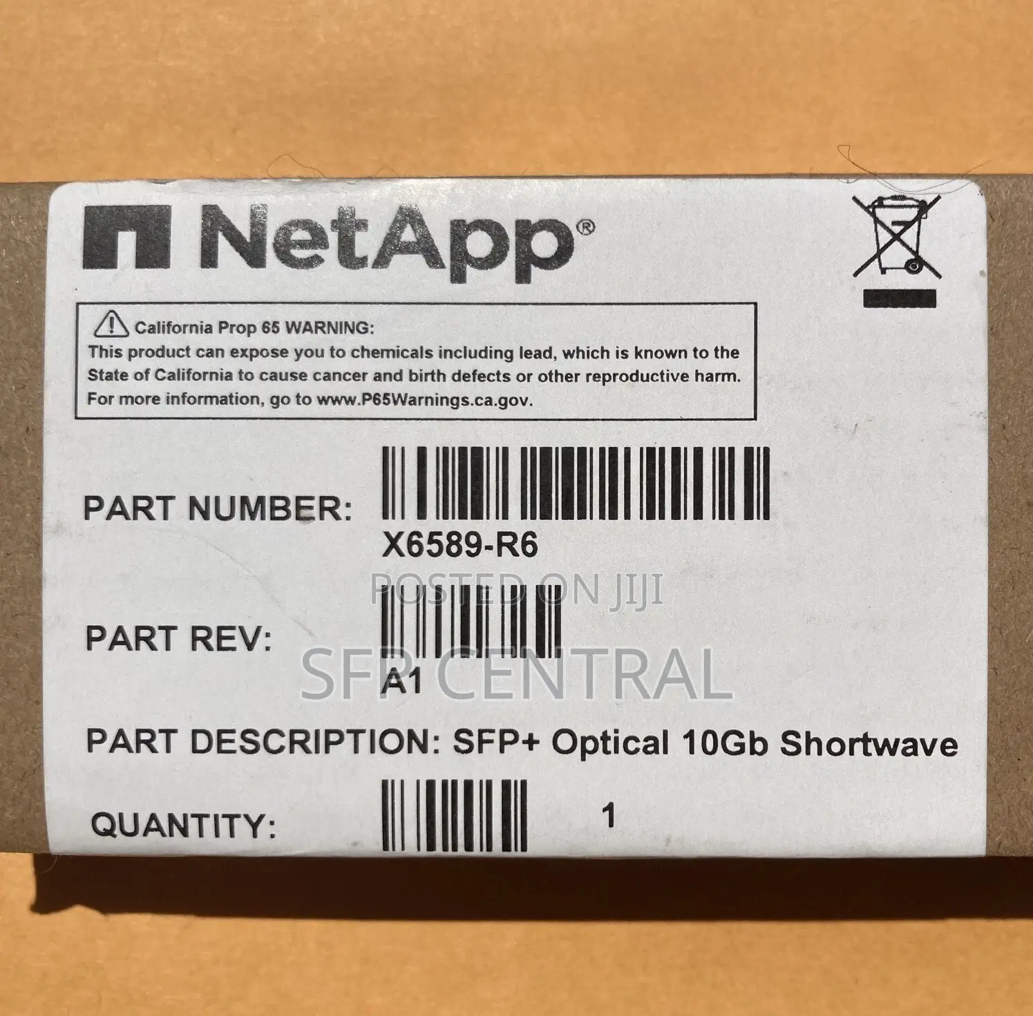 Brocade 1ge Bxu Netapp X6589-R6 | 10g Sfp+ Shortwave Transceivers