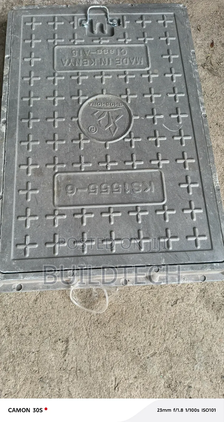 450×600 Fibre Manhole Cover for Homes Compounds