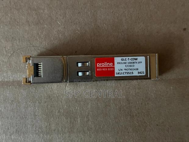 Proline GLC-T-CDW 1000base-Tx SFP Transceiver - thumbnail 4
