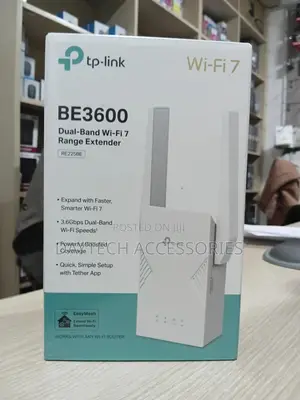 Tp-Link Be3600 Wifi 7 Range Extender (Re235be), Dual Band