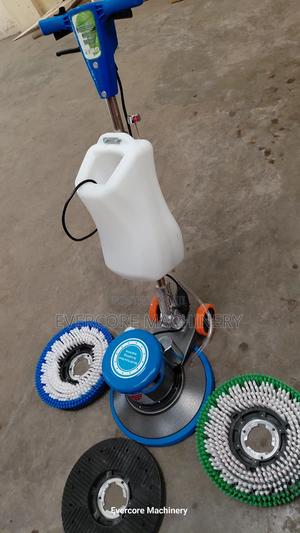 Industrial Carpet/Floor Scrubber Tool With Brushes. - thumbnail 2