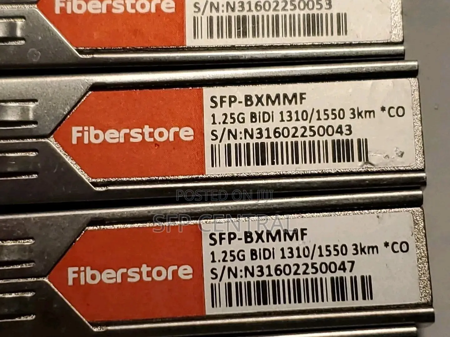 Fiberstore 1.25g Bidi 1310/ 1550 Cisco Tranceivers Pair