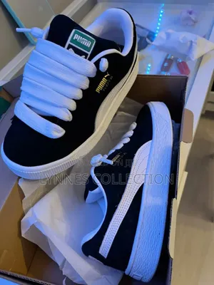 Puma Suede Xl Black X White ,Puma Xl Sizes 38-42