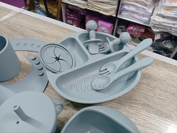 6 Pc Silicone Baby Feeding Set - thumbnail 3