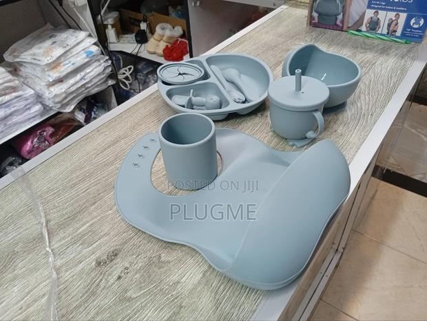 6 Pc Silicone Baby Feeding Set - thumbnail 4