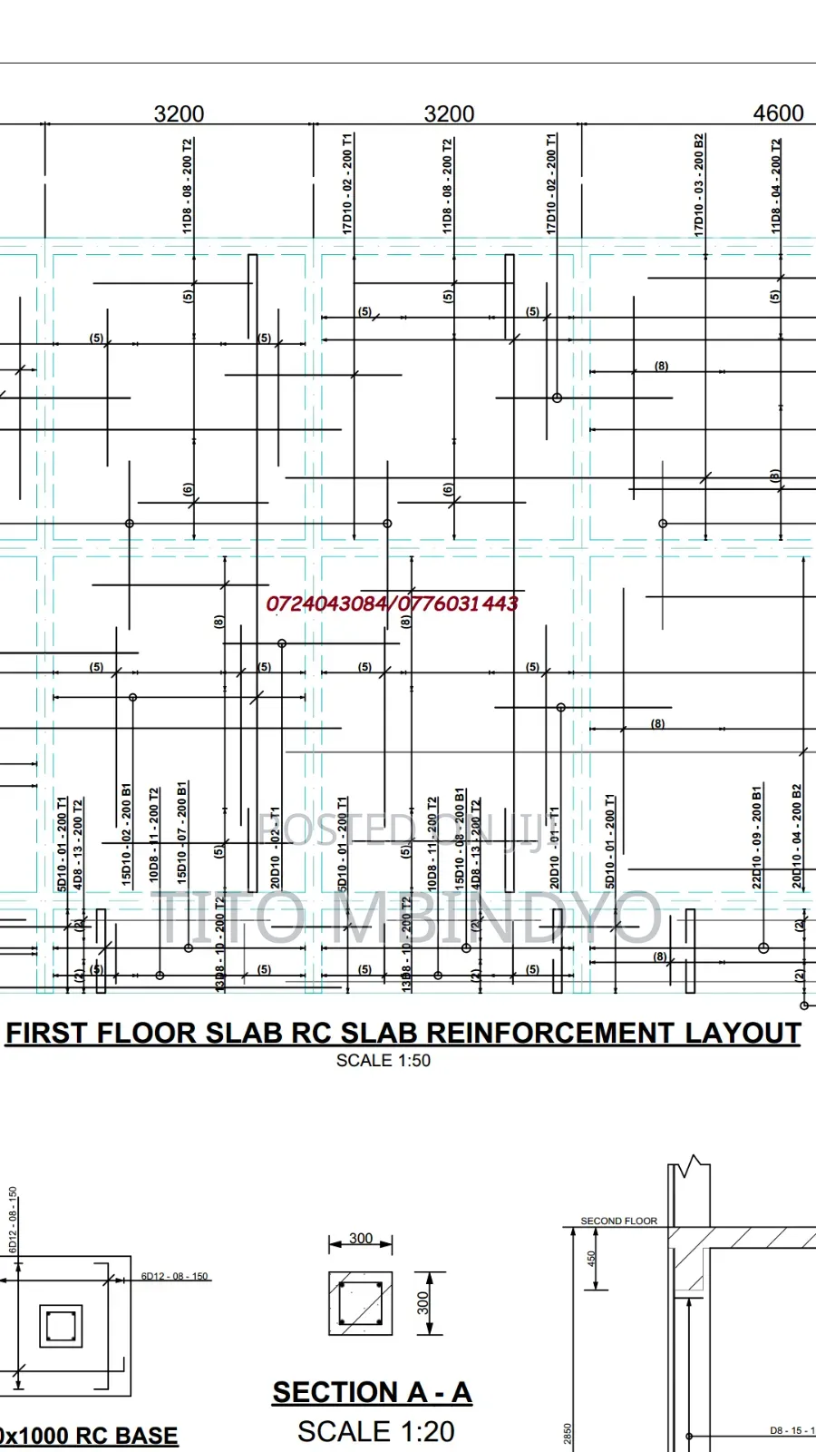 Structural Plans and Bar Bending Schedule