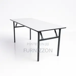 1.8m X 0.6m Wooden Rectangular Foldable Table – Strong Practical