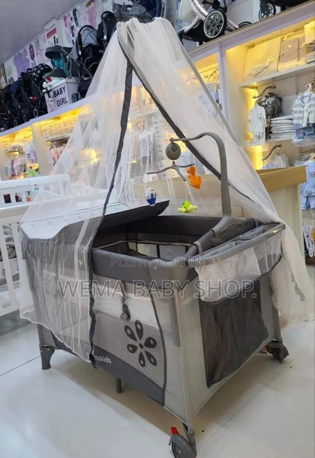 Baby Co Sleeper/Bedside Crib With Playpen - thumbnail 14