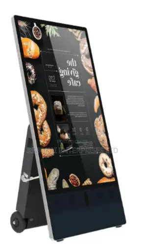 55 Inch Outdoor Battery Powered Digital Lcd Display A-frame Board