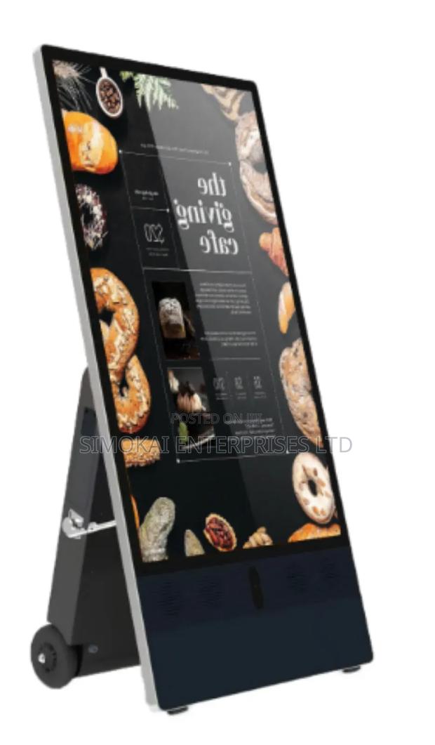 55 Inch Outdoor Battery Powered Digital Lcd Display A-frame Board - main view