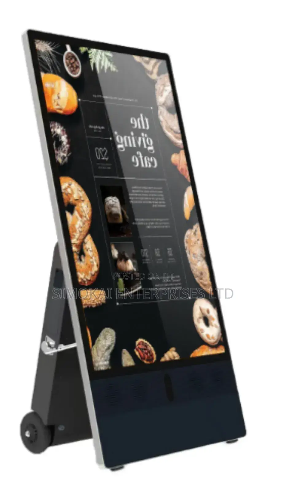 55 Inch Outdoor Battery Powered Digital Lcd Display A-frame Board