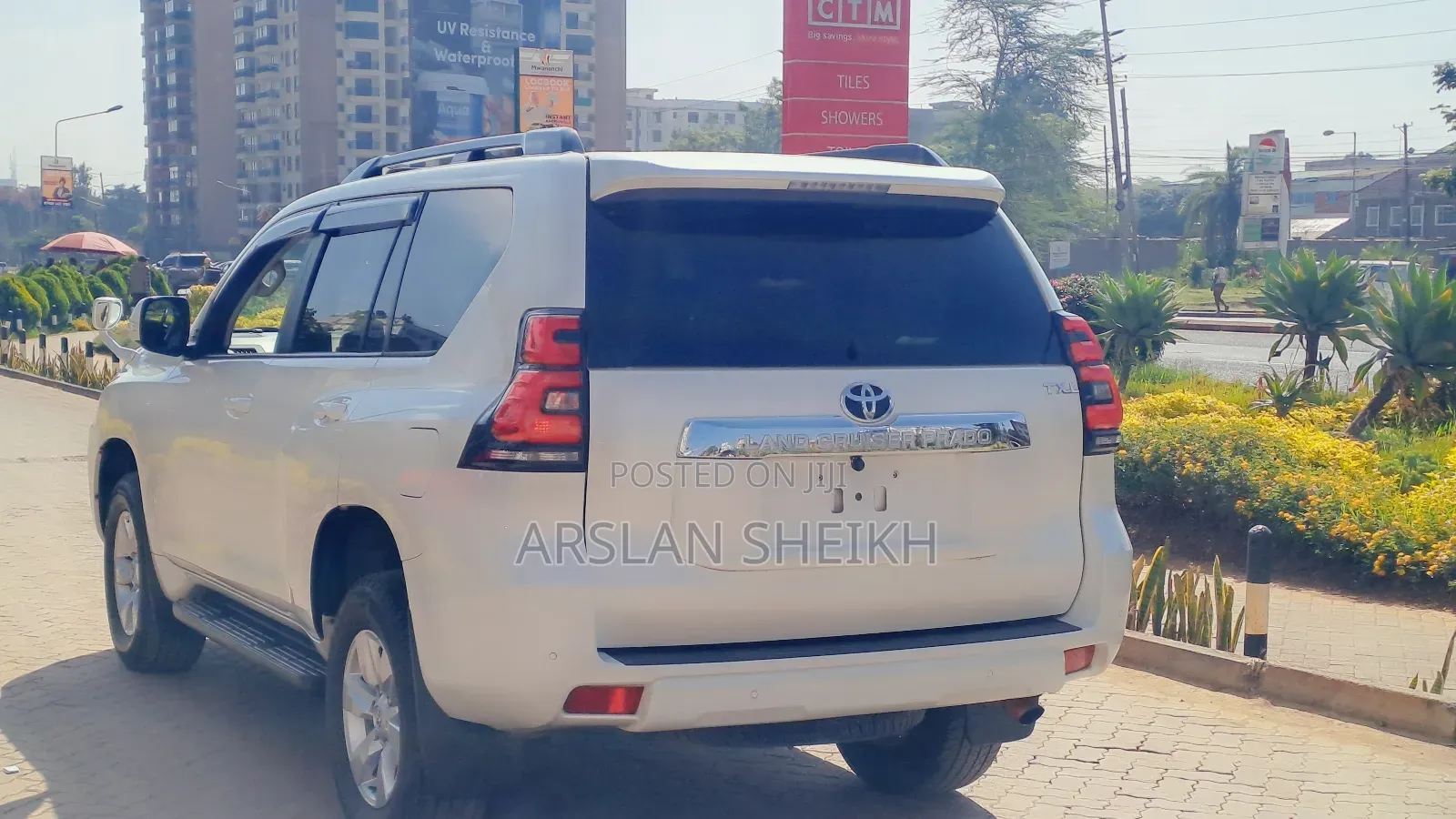 Toyota Land Cruiser Prado 2019 White