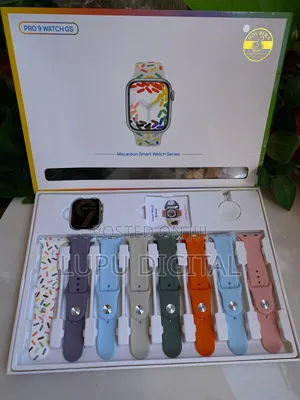 Pro 9 Gs Smart Watch (8 Interchangeable Straps)