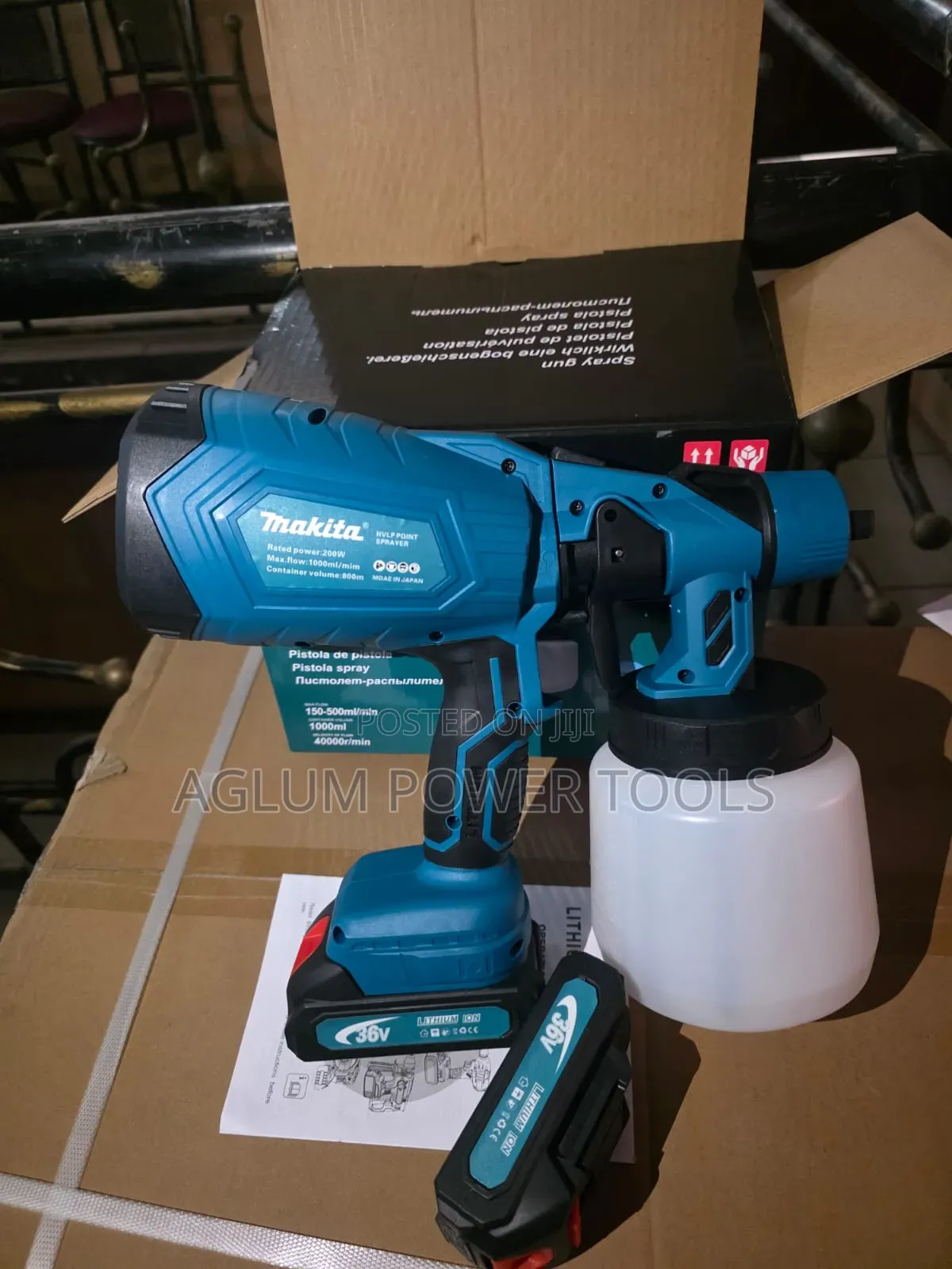 Cordless Spray Gun 36v