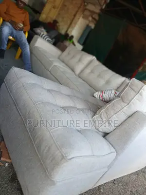 Clear 6 Seater L Sofa
