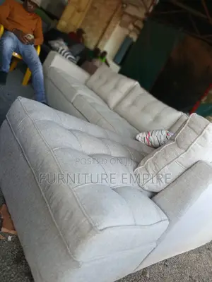 Clear 6 Seater L Sofa