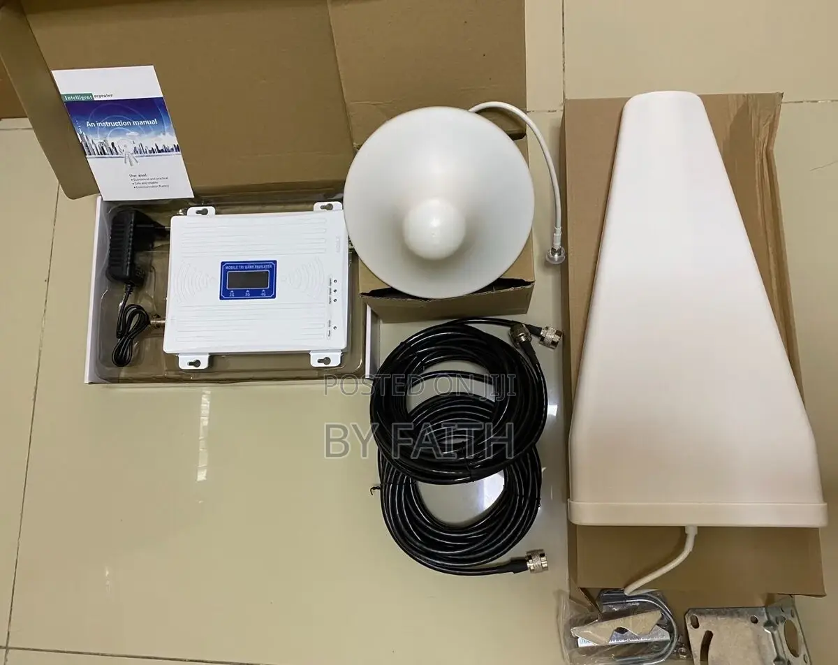 2g, 3g, 4g Cellular Network Best GSM Signal Booster Triband