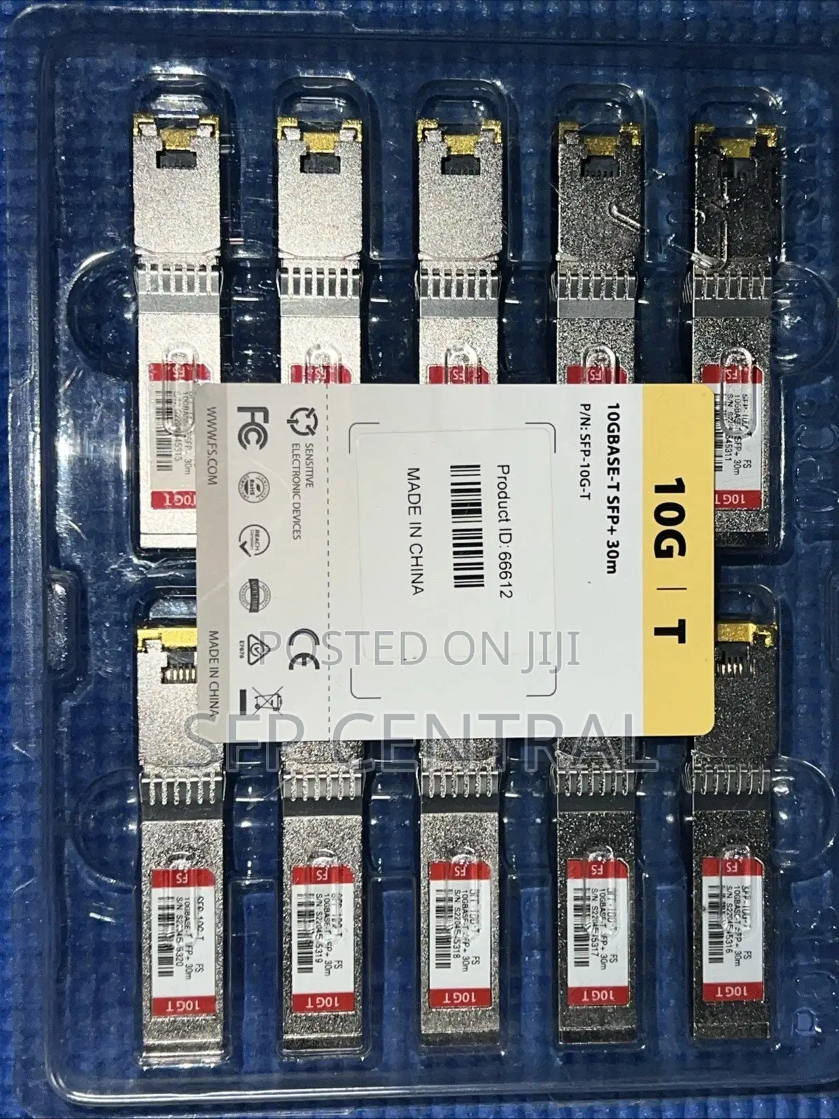 Fs SFP-10g-T Sfp+ 10gbase-T Copper 30m Rj-45 Transceiver Modules