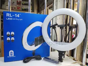 14 Inch Rl-14 Led Ring Light Kit With Stand Remote