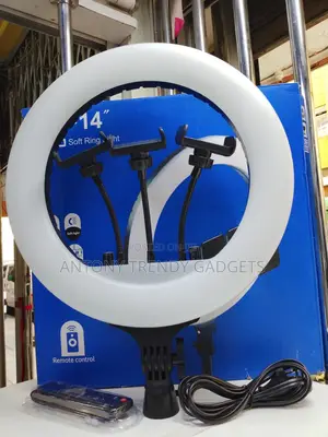 Rl-14 14′′ Led Ring Light With Tripod & Remote Control