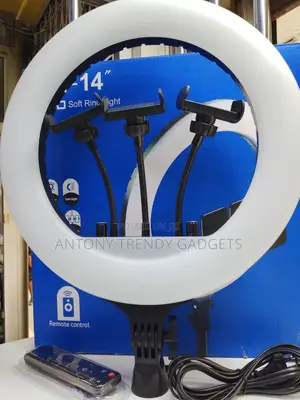Rl-14 14′′ Led Ring Light With Tripod & Remote Control