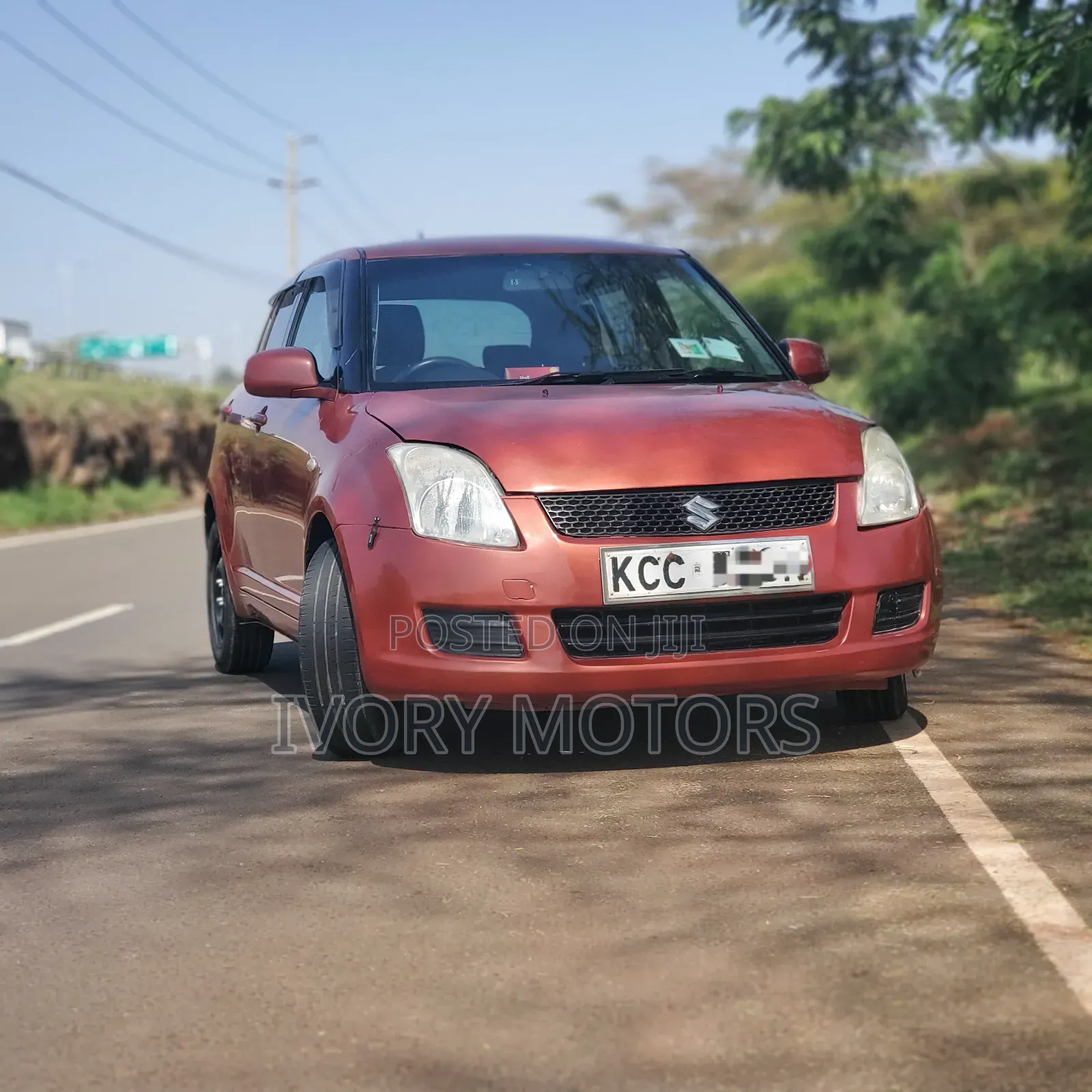 Suzuki Swift 2008 Burgundy
