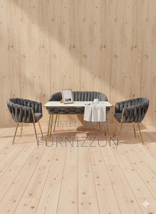 Classy Marble Dining Set for Home and Office