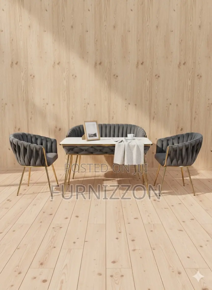 Classy Marble Dining Set for Home and Office