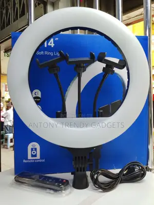 Professional 14 Inch Ring Light For Video, Makeup & Photos