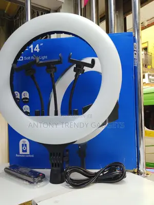 Professional 14 Inch Ring Light For Video, Makeup & Photos